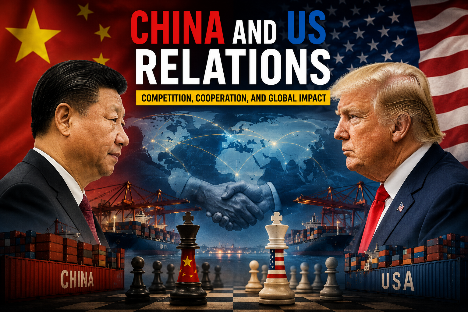China and US relations global tensions and diplomacy
